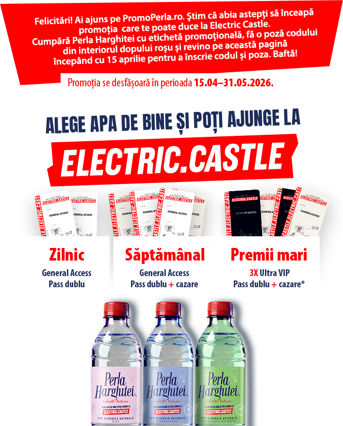Promotie Electric Castle